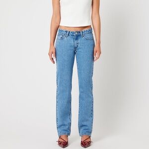 Abrand jeans 99 low straight in Kate organic